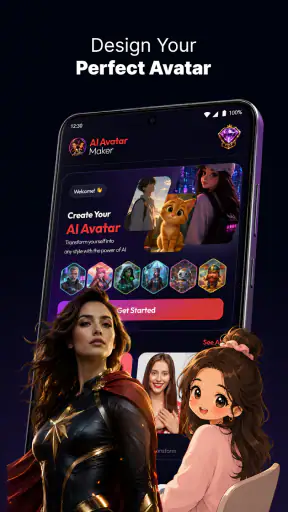 AI Avatar Creator & Cartoonify