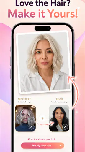AI Hair Try On & Color Changer