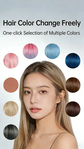 Hairstyle Try On: AI Haircut