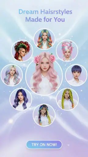 Hairstyle Try On: AI Haircut