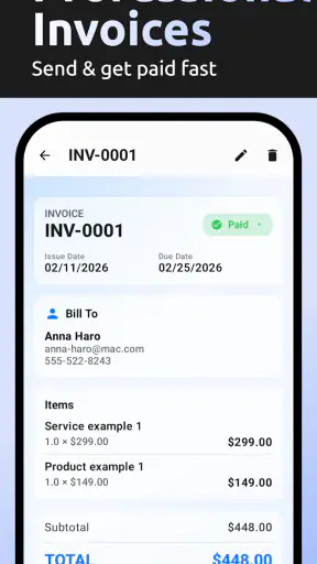 AI Invoice & Estimate Maker