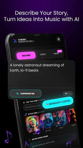 AI Music Generator PRO X