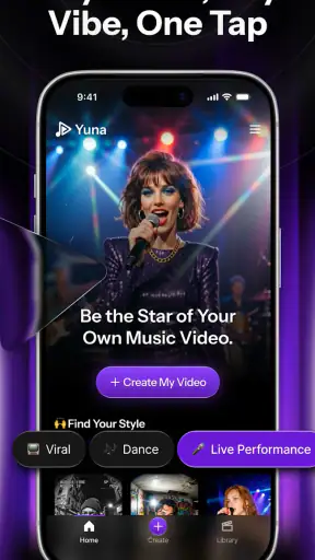 AI Music Video Generator: Yuna