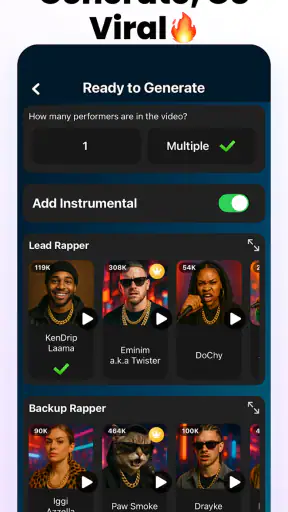 AI Music Video Maker - Rap AI
