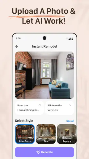 AI Remodel - Interior Design