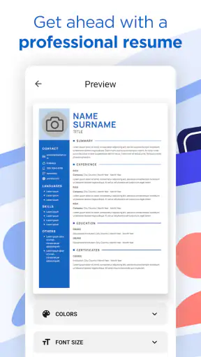 AI Resume Builder CV Maker PDF