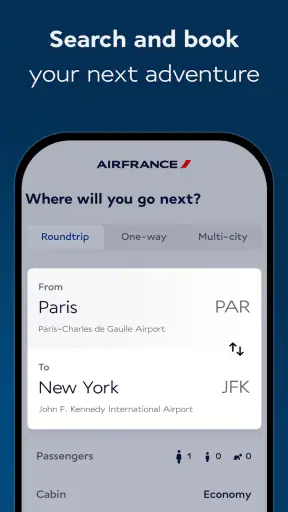 Air France - Book a flight