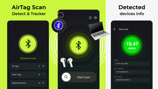AirTag Scan: Bluetooth Tracker