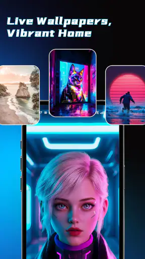 Alive Wallpaper Launcher