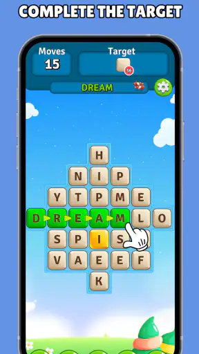Alphabet Scape: search words