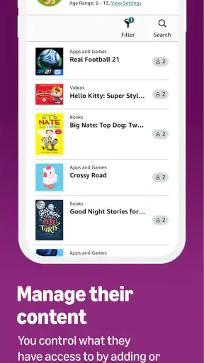 Amazon Kids Parent Dashboard