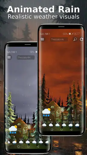 Animated 3D Weather