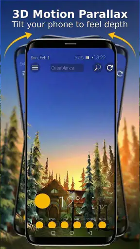 Animated 3D Weather