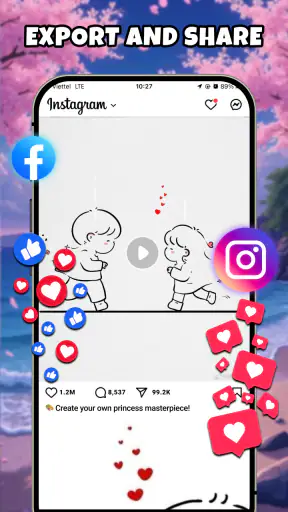 Animation Maker - Spin Art Fun