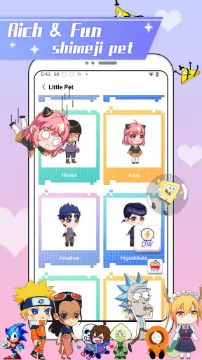 Anime Shimeji Screen Pets