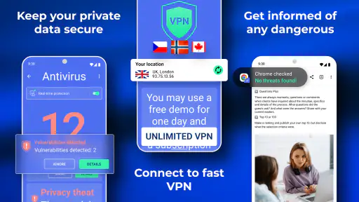 Antivirus - Cleaner + VPN