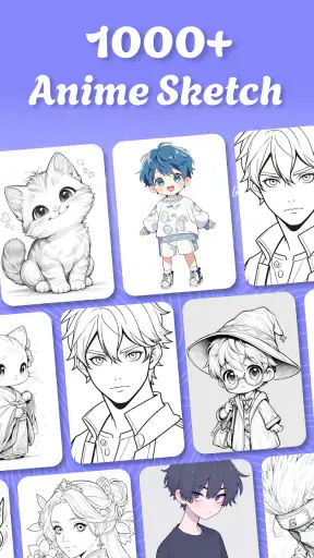 AR Sketch Trace: Anime Drawing