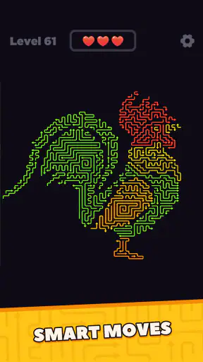 Maze Clear: Tap Away Puzzle