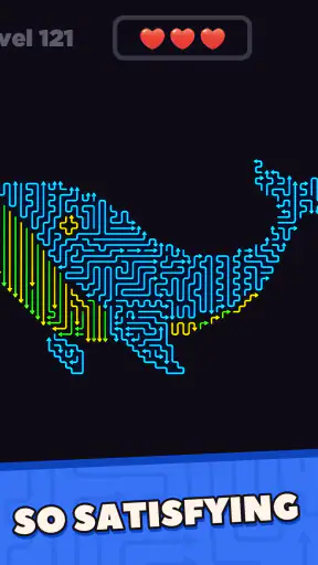 Maze Clear: Tap Away Puzzle