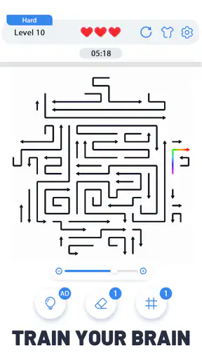 Arrow Maze-Tap Away