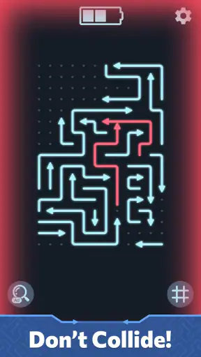 Neon Lines: Tap & Clear