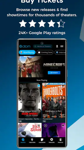 Atom - Movie Tickets & Times