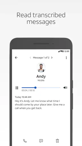 AT&T Visual Voicemail