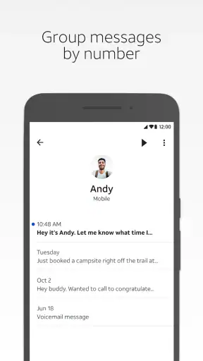 AT&T Visual Voicemail