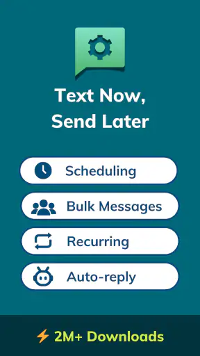 Auto Text - Schedule Messages