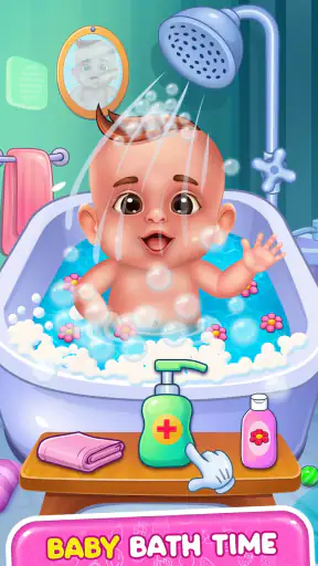Baby Care & Babysitter Game