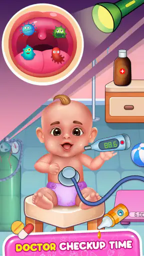 Baby Care & Babysitter Game