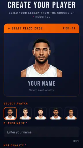Basketball Career Sim 2026