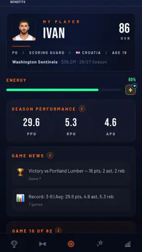 Basketball Career Sim 2026