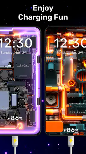 Battery Charging Animation App