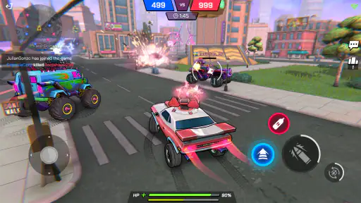 Battle Cars: Nitro PvP Shooter