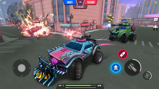 Battle Cars: Nitro PvP Shooter