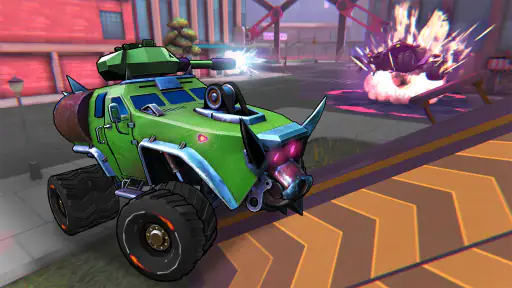 Battle Cars: Nitro PvP Shooter