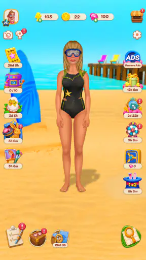 Beach Bliss: Merge Puzzle