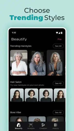 Beautify: AI Hairstyle Try On