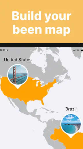 been: track visited countries