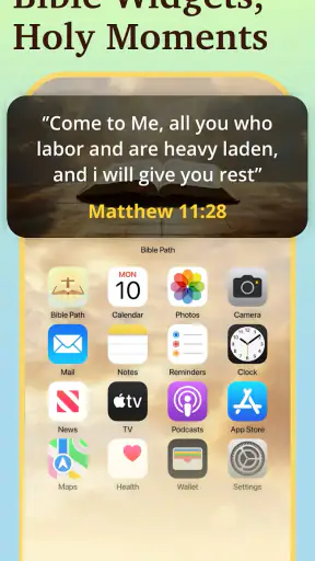 Bible Path: Prayers & Widgets