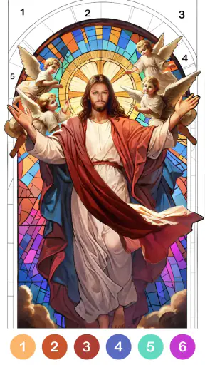 Bible Color - Color By Number