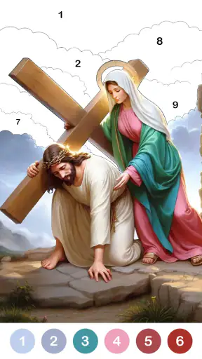 Bible Color - Color By Number