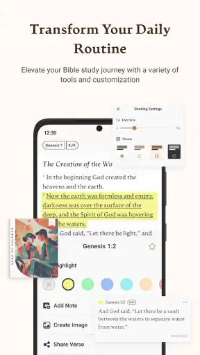 Bible Homescreen - Read Now
