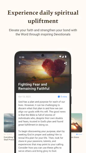 Bible Homescreen - Read Now