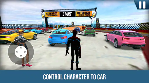 Big Ramp Jump - Super Car Race