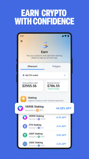 Bitcoin.com: Crypto Wallet