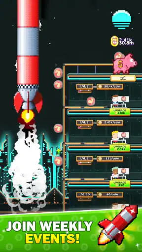 Bitcoin Miner Idle Tycoon Game