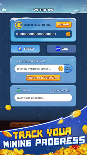 Bitcoin Miner -Frozen Treasure