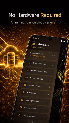 BitPlanera: BTC Cloud Mining